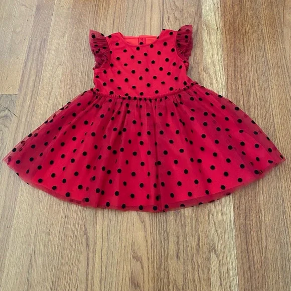 Epic Threads Special Occasion Tulle Polka Dot Dress - Picture 5 of 6